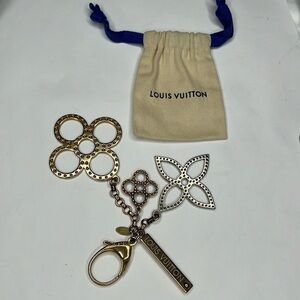 LOUIS VUITTON BIJOUX SAC TAPAGE CHARM KEY RING BAG JEWELRY